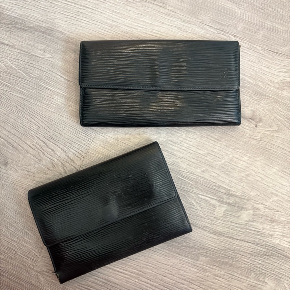 Louis Vuitton Epi Black Leather Wallet Set - Picture 1 of 14